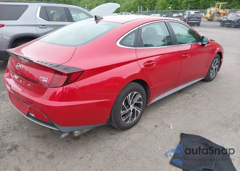 2021 Hyundai Sonata Blue z USA, uszkodzony, nr VIN KMHL24JJ9MA026744